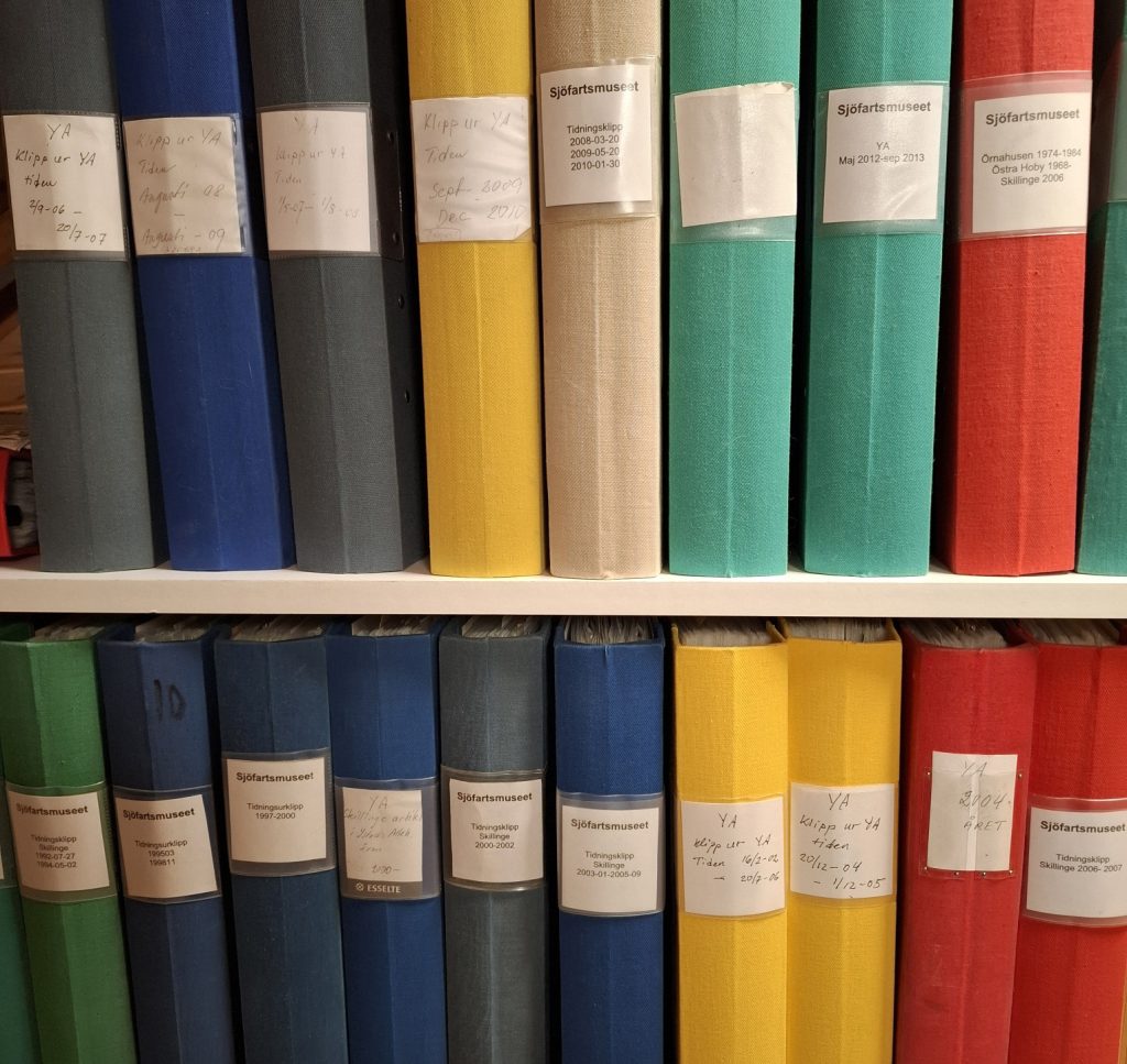 tidningsklipp skillinge sjöfartsmuseum